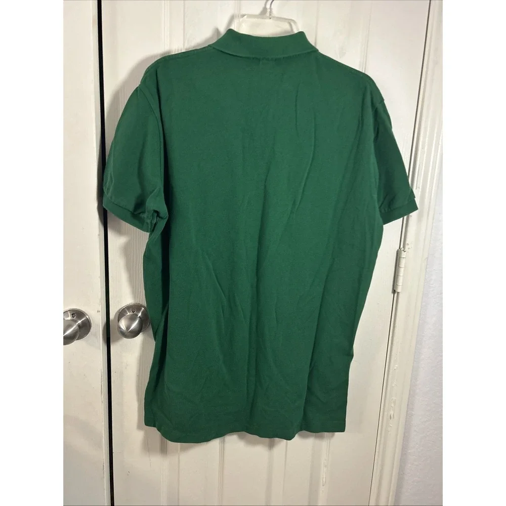 Vintage Polo Ralph‎ Lauren Polo Shirt Mens Large Green Classic Fit Logo